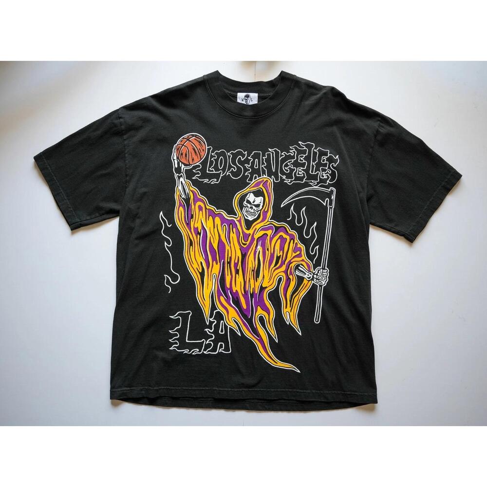 Warren Lotas Los Angeles Lakers T Shirt Xl Black